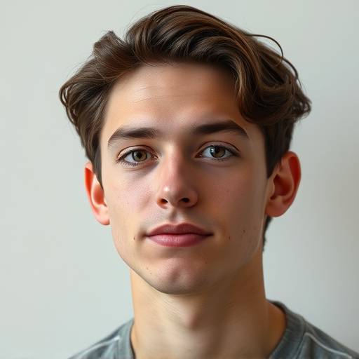 Photo of David, a confident student.
